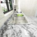 60cm x 2 Meter Marble Texture Design PVC Waterproof Self adhesive Wallpaper Sticker Wallsticker Furniture New Skin Kitchen Cabinet Contact Paper Stickers Oilproof Sticker Table top Sticker. 