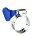 2 pices 10mm -16 mm and 16mm to 25mm Key-Type Adjust Stainless Steel Hose Clamp Worm Gear Clamps. 