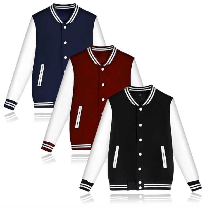 Varsity Jacket for Girls and Boys - Iconic Varsity Baseball Jacket for Men and Women - Durable and Trendy Varsity Jackets for Teens - Perfect for Casual Outings or Sports Events - Unisex Varsity Jacket for Baseball Fans of All Ages