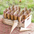 Confetti Cone Box Food Grade Paper Wedding Tray Confetti Cone Stand Box Tray. 