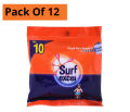 Pack of 12 Surf Excel - Rs 10 Packet - Original. 