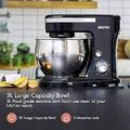 Geepas Stand Mixer 5L Mixing Bowl Beater 1500W Stainless Steel. 