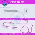1 Meter DC 12V Purple Neon Flexible Strip Light Rope Light Waterproof For Indoor Outdoor Decoration In Pakistan. 