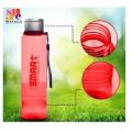Smart Water Bottle BPA Free Plastic With Stainless Steel Cap 500ml for School College University Office Sports-Gym-Travel. 