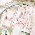 Panda Online 30 Sheets Lace Handmade Series Diary Note Memo Paper Diary Journal Decorative Scrapbooking. 