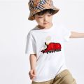 Children's T-Shirts Boys Thomas Little Train and Friends Tops Tees Cartoon Short Sleeve T Shirt Baby Unsex Clothes. 