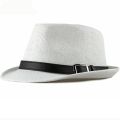 Summer Hats for Men Beach Hat Vintage Brim Straw Sun Hats with Belt Korea Style Male Fedoras Panama Hat Breathable Straw Caps. 