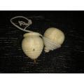 2pcs Wooden Spinner Lattoo With Thread For School/Play School Lattu baby baba kids teenager men women boy and girl adult spinning top. 