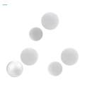 2x Foam Balls Polystyrene Balls Round Handmade Art Projects Gifts Decoration for Household 20cm 25cm. 
