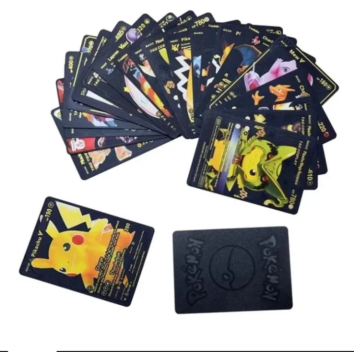 55%20Pcs%20Pok%C3%A9mon%20Black%20Foil%20Cards%20Anime%20Cartoon%20Pok%C3%A9mon%20English%20Version%20TCG%20Card%20-%2055%20Pcs%20Pok%C3%A9mon%20Cards%20Box%20For%20Fans%20Rare%20Collection%20Card%20Child%20Toys%20Gifts%20-%20Black%20Edition%20-%20Image%203