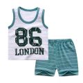 bbuy Kids Clothing Set Pack of 3 Summer Comfortable Materials Stylish Designs Sandos and Shorts Multi Colors. 