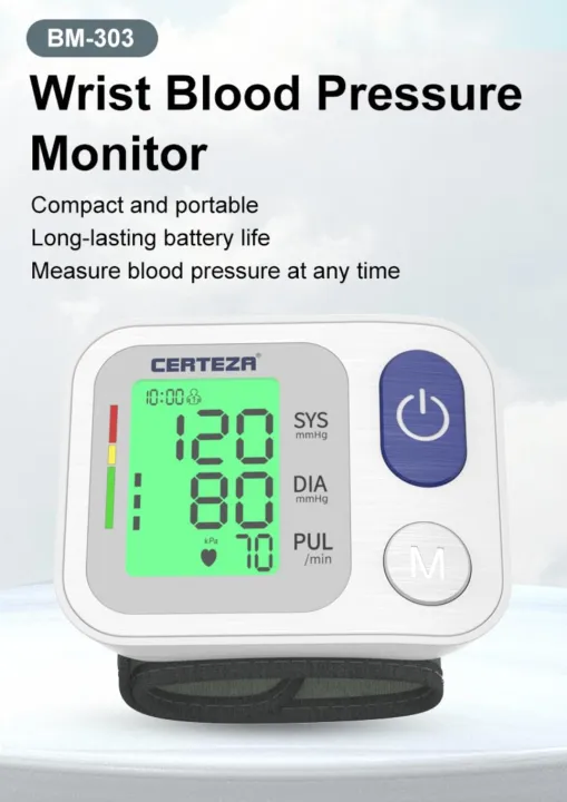 Certeza%20BM-303%20WRIST%20BLOOD%20PRESSURE%20MONITOR%20-%20Image%202