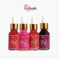 Glaash Lip & Cheek Tint Water Based 15ml - Red Fire, Plum Fatale, Sparkling Pink, Peach Punch. 