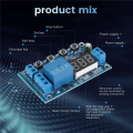 DC 6-40V Charger Control Switch Undervoltage Overvoltage Protection Board Auto Cut Off Disconnect Controller. 