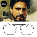 Transparent Reading Glasses with Single Top Bar Raees Movie Style Glasses. 