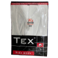 Pack Of 6 - Kids Banyan Vest Inner Wear With ( Bazoo ) Half Sleeve  in White Color For Boys / Sizes : 14 ,16, 18, 20, 22, 24, 26, 28, 30. 