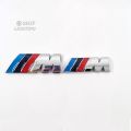 1 x Metal BMW M Logo Car Auto Rear Side Decorative Emblem Sticker Badge Decal For BMW. 