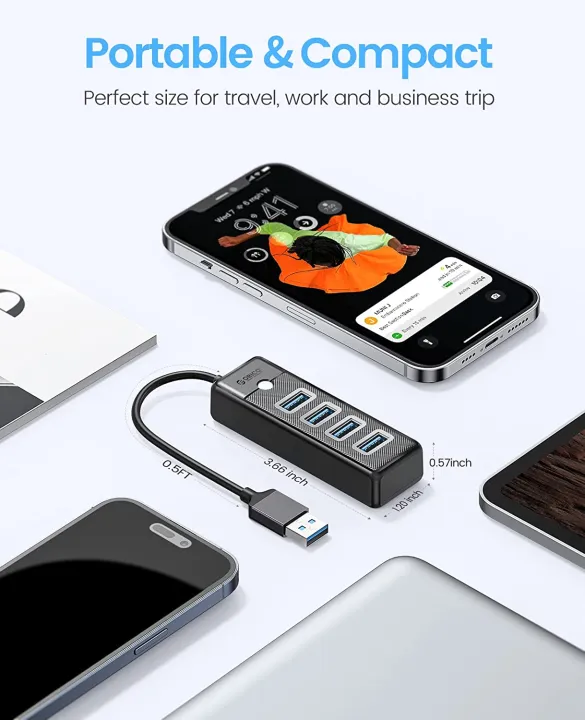 4-Port%20USB%20HUB%203.0,%20ORICO%20USB%20Splitter%20for%20Laptop%20with%200.5ft%20Cable,%20Multi%20USB%20Port%20Expander,%20Fast%20Data%20Transfer%20Compatible%20with%20Mac%20OS%2010.X%20and%20Above,%20Linux,%20Android-Black%20-%20Image%207