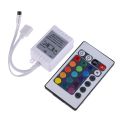 16M SMD 3528 Waterproof Rgb LED Strip Light with Remote Controller Power Supply 12v. 