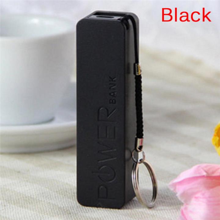 Portable 2600mAh USB External Power Bank Case Pack Box 18650 Battery Charger