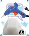 Original –  Small Blue Glue-Gun with 65 Glue Sticks. 