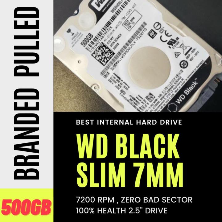 Western Digital 500GB SATA III 2.5 Inch WD Black ( Pulled )