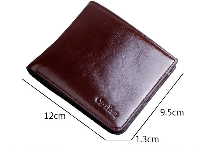 CarrKen's%20New%20Men's%20Wallet%20Retro%20European%20and%20American%20Horizontal%20Style%20Combination%20Leather%20Multi%20functional%20Zero%20Wallet%20-%20Image%203