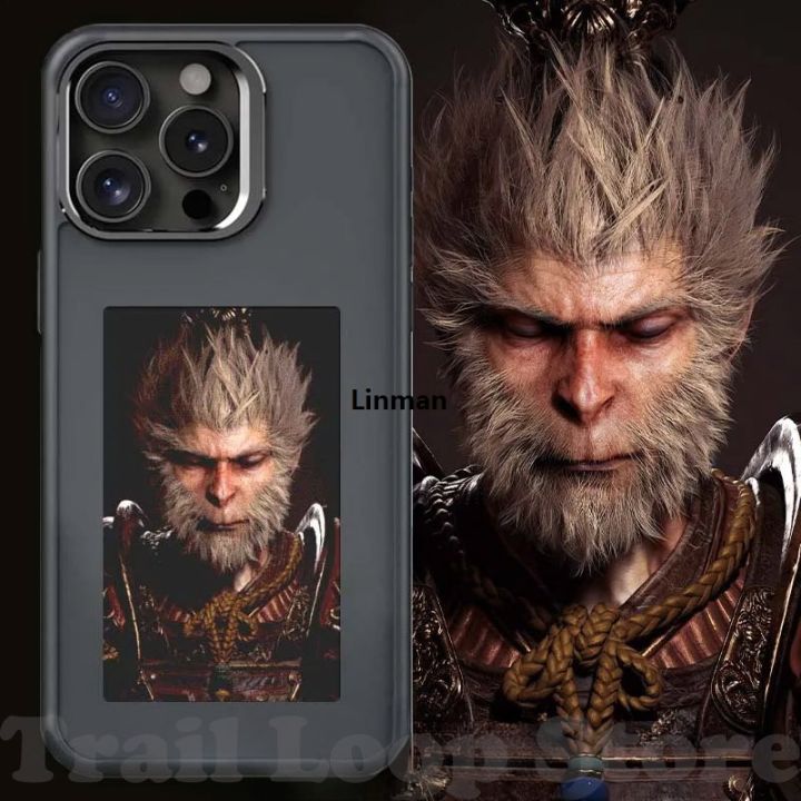 Linman%20%E3%80%902025%20Version%E3%80%91%20NFC%20Function%20DIY%20Phone%20Case%20For%20iphone%2015%2014%2013%20Pro%20Max%20Portable%20Black%20Myth%20Wukong%20Enhanced%204%20Colors%20Screen%203.97inch%20Funda%20With%20Gift%20Case%20-%20Image%203