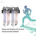 Medal Hanger Metal Race Holder Display Hanger Rack Frame for Sports Medals. 