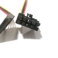 10Pin Socket To SATA Power Supply Cable For SSD HDD Hard Disk Driver Powered By HP Server DL380 G6 G7 Mainboard 18AWG 40cm. 