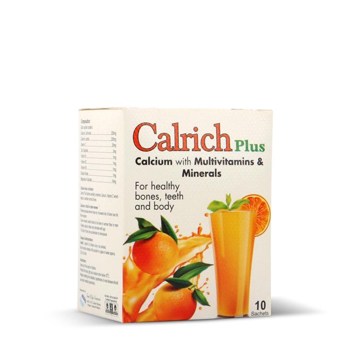 Calrich Plus Sachet – Advanced Bone & Muscle Support with Calcium, Vitamin D3 & Magnesium - Sois Life Sciences