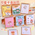 【NEW】 2022 2023 Cute Animal Cat Mini Desk Calendar Decoration Stationery School Supplies Kawaii Desk Calendars Office Supplies. 