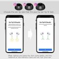 New M10 i12 Wireless Bluetooth Headset airpods handfree earbuds airdots Hanging Ear Unisex Driving Can Answer The Phone Long Standby 1 Minute Fast Charge Single Headsr. 