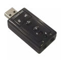 External 7.1 USB Sound Card - Audio 7.1 Channel Multi Buttons. 