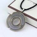 Antique Metal Alloy Assassins Creed Ezio Cosplay Pendant Necklace For Men Connor Amulet Necklaces A485. 