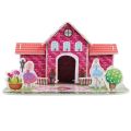 Toddler 3D Puzzle DIY Small Two-Piece Kids Puzzle Education Farm Orchard Villa Playground Puzzle Toys Gift For Boys Girls. 