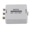 RCA / A / V Composite Video Cable to RF / Coaxial / Coaxial Converter HDMI-Compatible Modulator TV. 