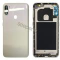Samsung Galaxy A11 Back Battery Cover Door Rear Housing Replacement Parts A115F A115M A115U Battery Cover With Lens. 