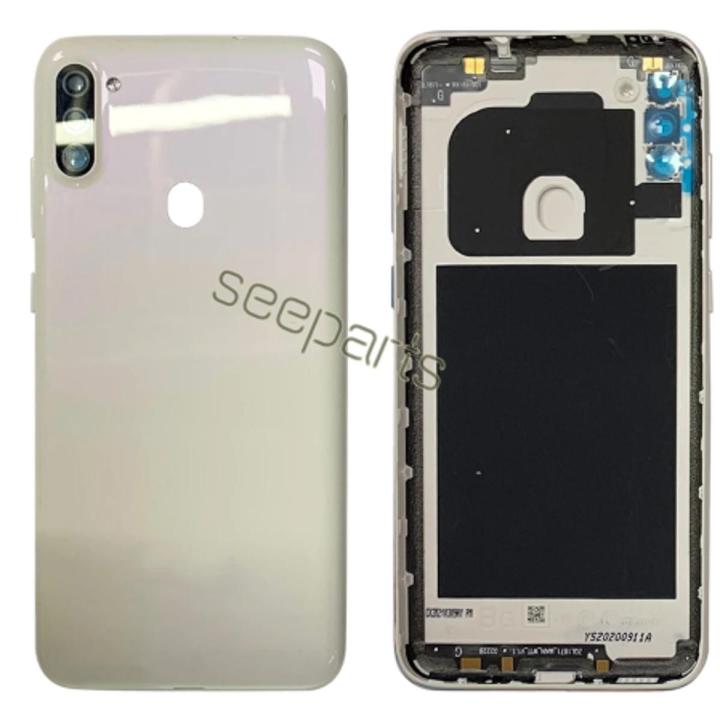 Samsung Galaxy A11 Back Battery Cover Door Rear Housing Replacement Parts A115F A115M A115U Battery Cover With Lens