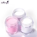 Monja 7Pcs/Set Acrylic Nail Art Set, Clear Pink Acrylic Nail Powder Set Polymer Nail Powder With Acrylic Liquid, 58 ML Liquid Monomer Nail Extension Tool Set,  With Nail Brush, Nail Form,  Glass and DIY Nail Art Tool Beginner Nail Acrylic Extension Set. 