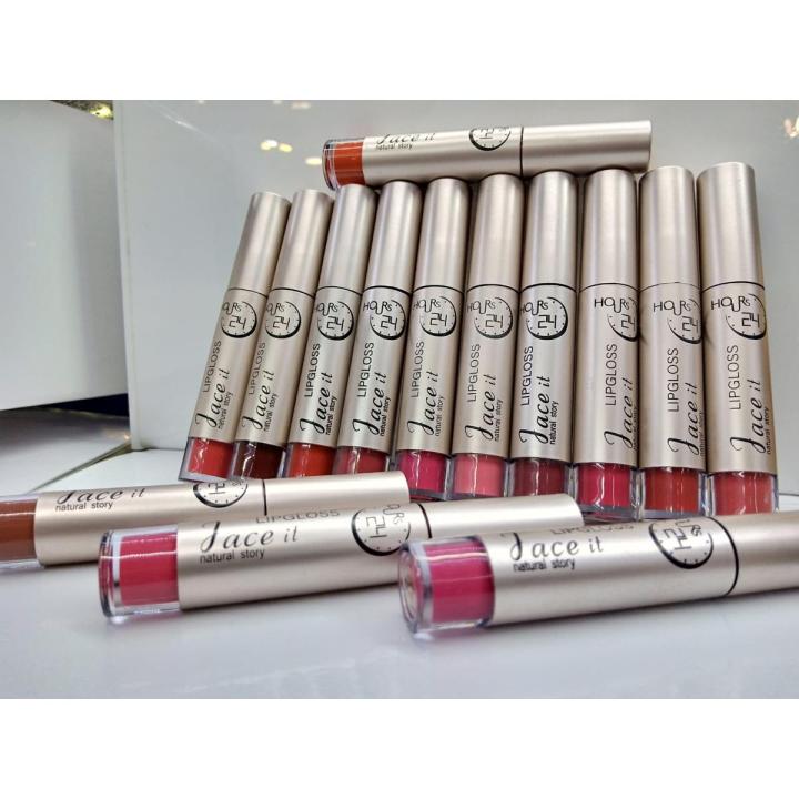 FACE IT MATTE  LIPGLOSS ALL SHADES WATERPROOF NON STICKY LONGLASTING
