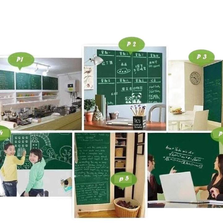 Green board Sticker Chalkboard For Kids, Green board Sticker For Wall, Green Matte Adhesive Chalkboard Contact Paper,