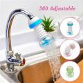 SMART 360 Degree Water Filter Tap Water Saving Faucet Water Faucet Adjustable Water Valve Splash Water Faucet with Fan for Kitchen Sink Regulator Kitchen Accessories Multi Color. 