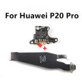 Microphone Board USB Charging Dock Flat Cable For Huawei P20 / P20 Pro Type C Charge Flex Cable. 