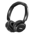 NIA Q1 Bluetooth Headphones Wireless Stereo Music Headset Over-ear TF Card FM Radio APP Control Foldable Wired Earphone with Mic. 