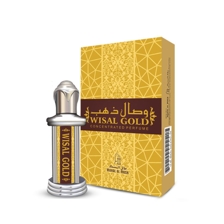 Musk Palace - Premium Wisal Gold Dhahab 6ml Concentrated Perfume Attar Oil by Mahal Al