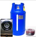 100% Orginal BGC Fiber LPG Composite |10 kg cylinder | with single LPG auto stove |,12 feet pipe | and regulator | All over Pkaistan Home Delivery. 