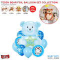 Teddy Bear Foil Balloons Collection Set, Heart Bear Happy Birthday, Theme Decorative Celebration, HBD Foil Balloon Celebrations, Baby Shower, Wedding, Anniversary Supplies Parties, Opening Ceremony Decor, Events Organizer, Gardens : rXR4BzEw. 