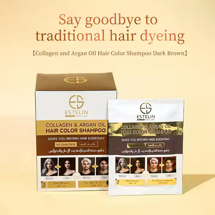 ESTELIN%2010%20PC%20Collagen%20&%20Argan%20Oil%20Hair%20Color%20Shampoo%20(Dark%20brown)%20ES0138%20-%20Image%202