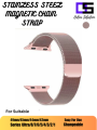 Stainless Steel Magnetic Chain Straps For 44/42/45/49mm Smart Watches - High Quality - Easy to Use. 